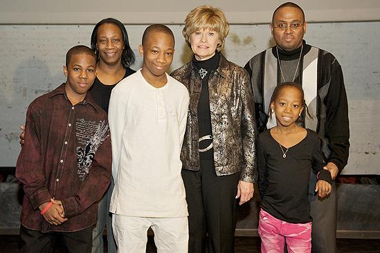 Make a Wish Foundation at West Side Story - Elijah - family - Pat Clemency