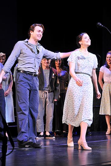Fanny at Encores – James Snyder – Elena Shaddow (curtain call)