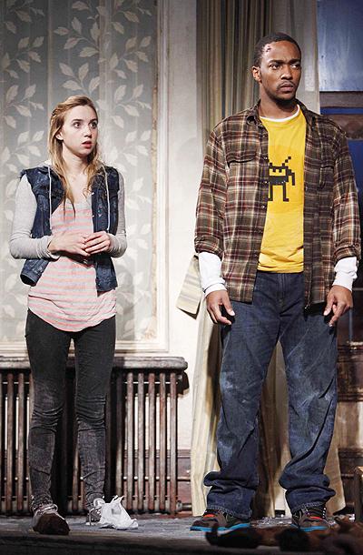 Show Photos - A Behanding in Spokane - Zoe Kazan - Anthony Mackie 