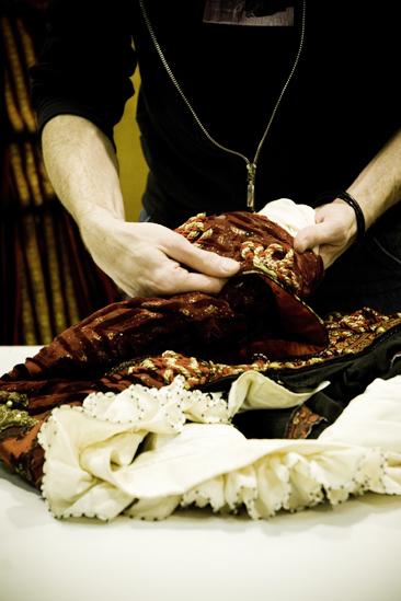 Day in the Life of Phantom of the Opera – wardrobe sewing