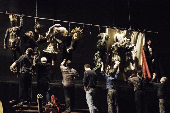 Day in the Life of Phantom of the Opera – stage hands