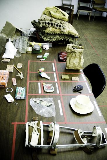 The Glass Menagerie Rehearsal – props