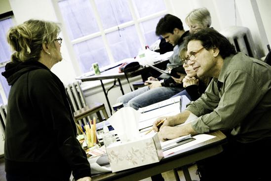 The Glass Menagerie Rehearsal – Judith Ivey – Gordon Edelstein