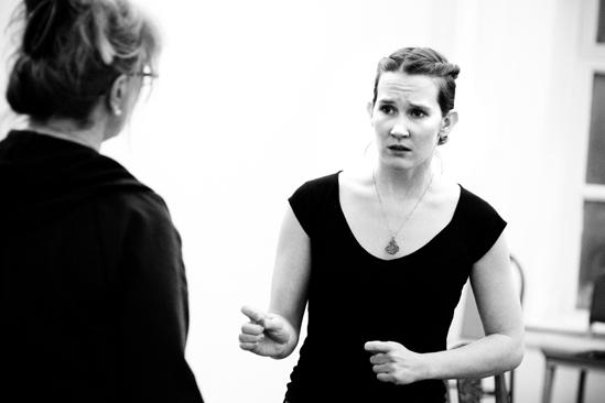 The Glass Menagerie Rehearsal – Judith Ivey – Keira Keeley