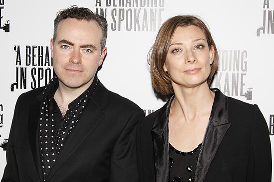 Behanding in Spokane Opening Night – John Crowley – girlfriend Fiona Weir