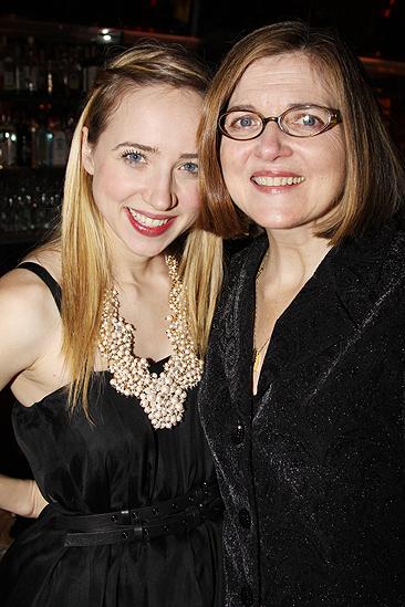 Behanding in Spokane Opening Night – Zoe Kazan – mother Robin Swicord