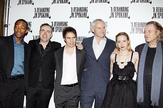 Behanding in Spokane Opening Night – company shot