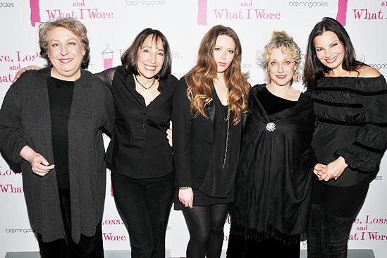 March 2010 Love, Loss cast – five ladies