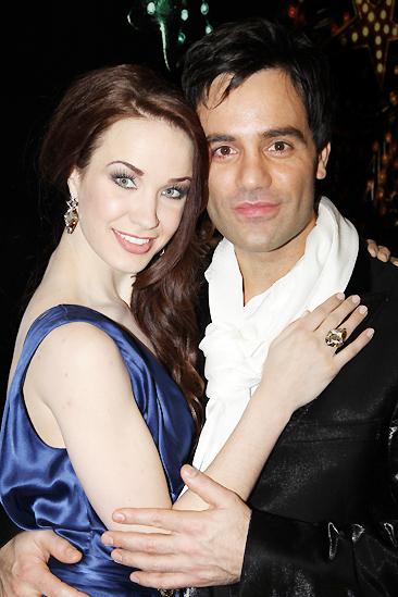 Love Never Dies Opening - Sierra Boggess - Ramin Karimloo - party