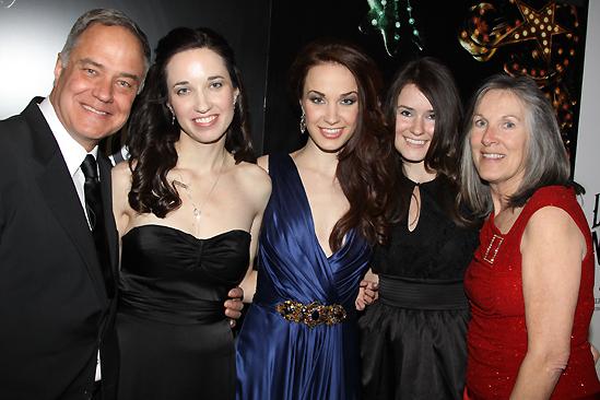 Love Never Dies Opening - Sierra Boggess family