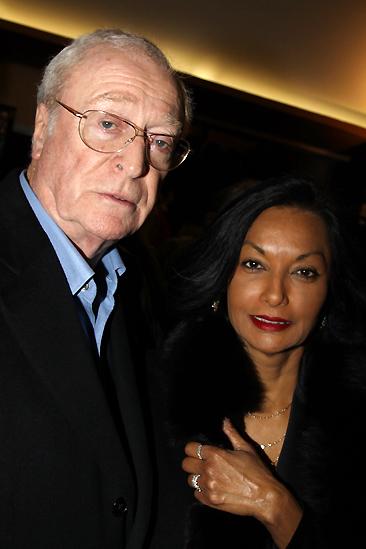 Love Never Dies Opening - Michael Caine - wife Shakira