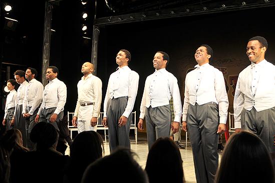 Scottsboro Boys Opening Night – curtain call 