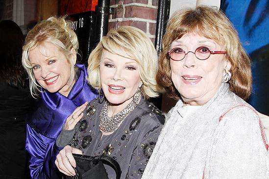 Next Fall Opening Night – Christine Ebersole – Joan Rivers – Phyllis Newman