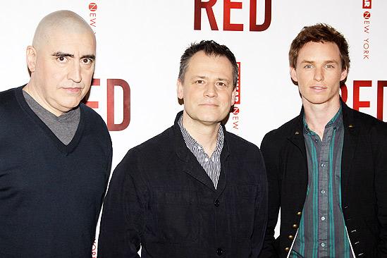 Red meet and greet – Alfred Molina – Michael Grandage - Eddie Redmayne