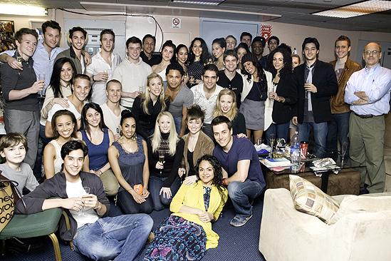 West Side Story first anniversary – group
