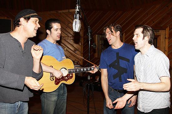 Million Dollar Quartet Recording Session – Lance Guest – Eddie Clendening – Levi Kreis – Robert Britton Lyons
