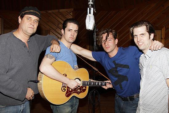 Million Dollar Quartet Recording Session – Lance Guest – Eddie Clendening – Levi Kreis – Robert Britton Lyons second