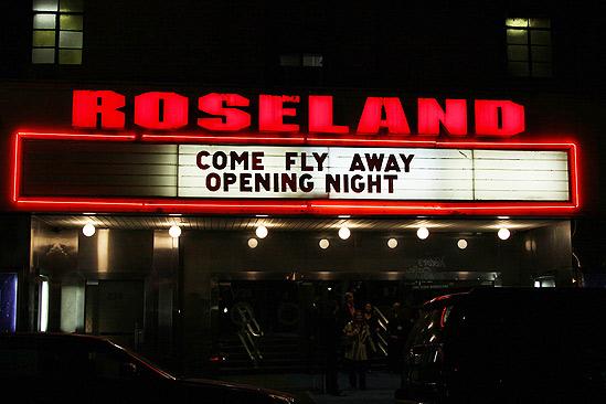 Come Fly Away opening – Roseland