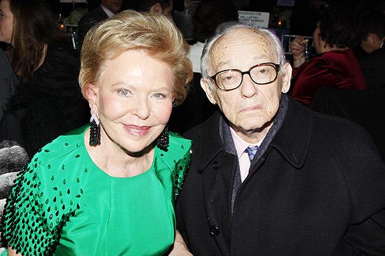 Come Fly Away opening – James M. Nederlander – wife Charlene