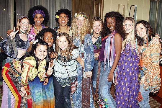 Hair and Mayor Bloomberg at Inner Circle Dinner – cast group shot