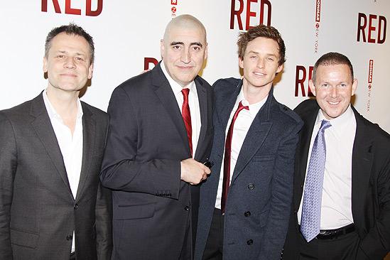 Red opening – Michael Grandage – Alfred Molina – Eddie Redmayne – John Logan
