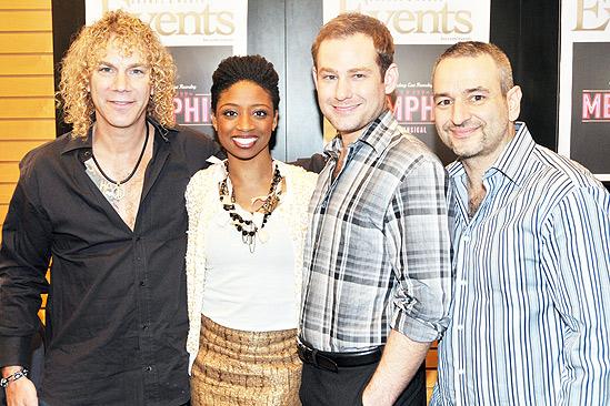 Memphis CD Signing – David Bryan – Montego Glover – Chad Kimball – Joe DiPietro