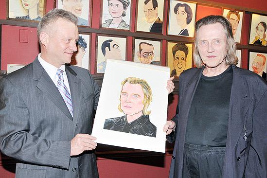 Christopher Walken at Sardi’s – Max Klimavicius - Christopher Walken –2