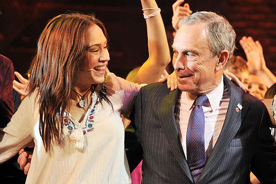 Mayor Bloomberg at Hair – Diana DeGarmo – Michael Bloomberg