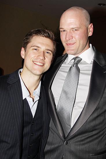 The Addams Family opening – Aaron Tveit - Zachary James