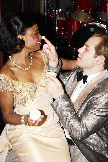 Memphis 200th Performance – Montego Glover – Chad Kimball (cake 2)