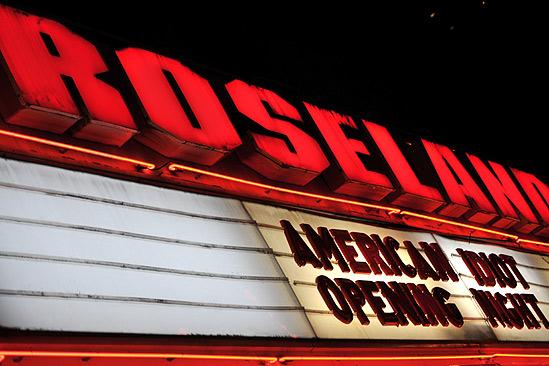 American Idiot Opening – Roseland shot