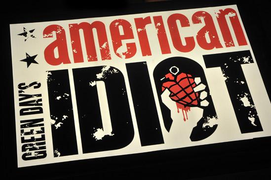 American Idiot Opening – sign