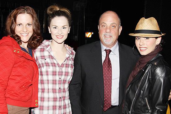 Billy Joel at Jersey Boys – Bridgett Berger – Katie O’Toole – Billy Joel – Michelle Aravena