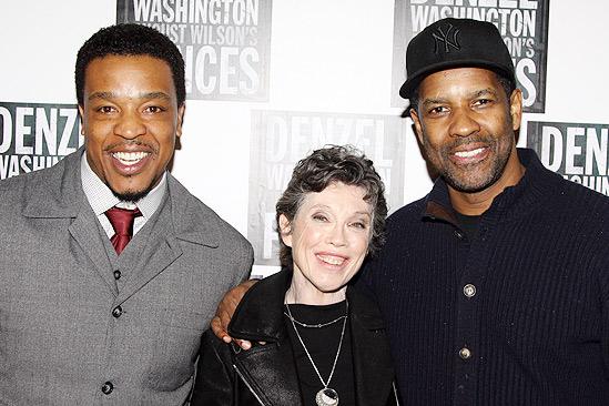 Fences Opening Night – Russell Hornsby – Carole Shorenstein Hays – Denzel Washington
