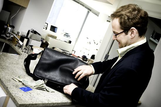 Chad Kimball a Day in the Life – Chad bag