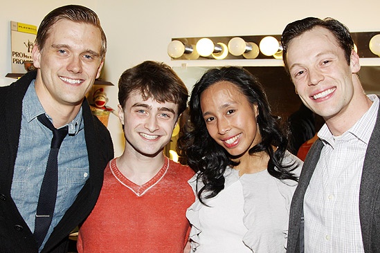 Daniel Radcliffe at Promises, Promises – Adam Perry – Daniel Radcliffe – Mayumi Miguel – Ryan Watkinson