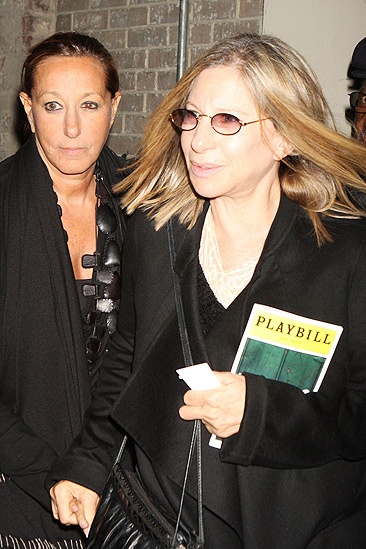 Barbra Streisand at Fences – Barbra Streisand – Donna Karan