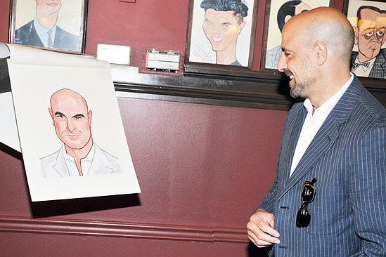 Stanley Tucci Portrait at Sardi’s – Stanley Tucci (reveal)