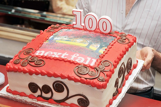 Next Fall 100 Performance - cake