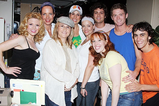 Melissa Etheridge at 9 to 5 - Melissa Etheridge - Megan Hilty - Allison Janney - Stephanie J. Block - Spencer Liff - Tory Ross - cast