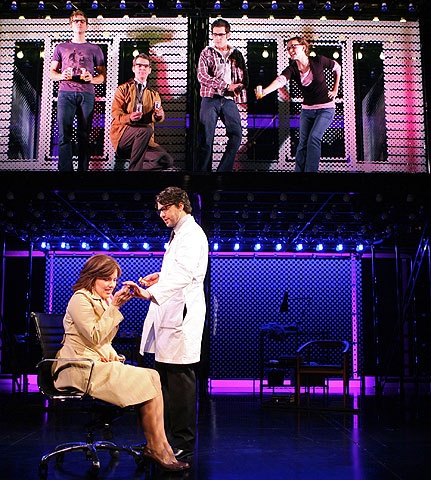 Next to Normal - Show Photo - Alice Ripley - Aaron Tveit - J. Robert Spencer - Adam Chanler-Berat - Jennifer Damiano
