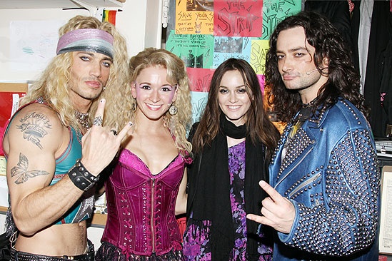 Leighton Meester at Rock of Ages - James Carpinello - Emily Padgett - Leighton Meester - Constantine Maroulis