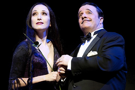The Addams Family - Show Photos - Bebe Neuwirth - Nathan Lane