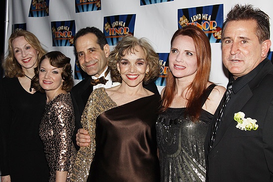 Lend Me a Tenor Opening Night – Jan Maxwell – Mary Catherine Garrison – Tony Shalhoub – Brooke Adams – Jennifer Laura Thompson