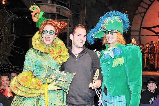 Wicked 5 Millionth Audience Member – Briana Yacavone - Brett LaTorre - Jonathan Warren
