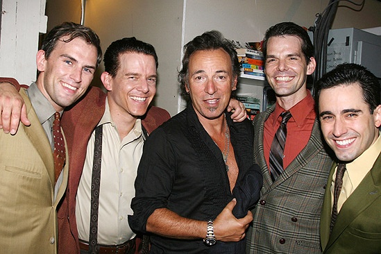 Celebs at Jersey Boys - Bruce Springsteen