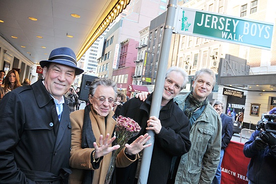 Jersey Boys Fifth Anniversary – Des McAnuff – Frankie Valli – Bob Gaudio – Rick Elice
