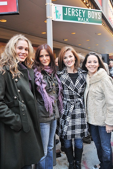 Jersey Boys Fifth Anniversary – Jessica Rush – Bridget Berger – Katie O’Toole – Sara Schmidt