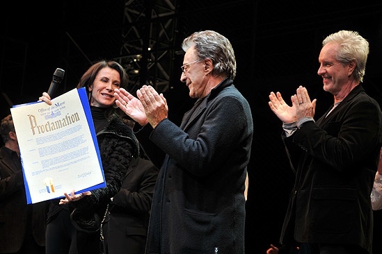 Jersey Boys Fifth Anniversary – Katherine Oliver – Frankie Valli – Bob Gaudio