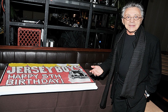 Jersey Boys Fifth Anniversary – Frankie Valli (cake)